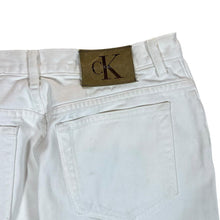 Load image into Gallery viewer, Vintage CALVIN KLEIN CK Jeans Classic White Tapered Mom Jeans