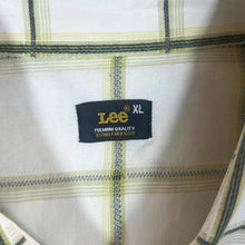 Load image into Gallery viewer, Early 00's Lee Embroidered Cowboy Western Plaid Check Popper Short Sleeve Shirt
