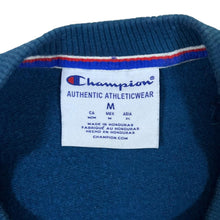 Load image into Gallery viewer, CHAMPION Classic Big Logo Spellout Graphic Blue Crewneck Sweatshirt