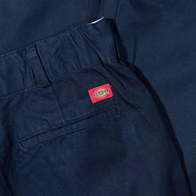 Load image into Gallery viewer, Dickies Navy Blue Skater Workwear Drawstring Cuffed Chino Trousers