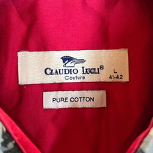 Load image into Gallery viewer, CLAUDIO LUGLI COUTURE Marilyn Monroe Pop Art Patterned Long Sleeve Cotton Shirt