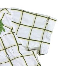 Load image into Gallery viewer, Lee Cowboy Western Style Embroidered Plaid Check Short Sleeve Popper Shirt