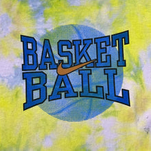 Load image into Gallery viewer, Vintage NIKE BASKETBALL Classic Swoosh Logo Spellout Graphic Tie Dye T-Shirt