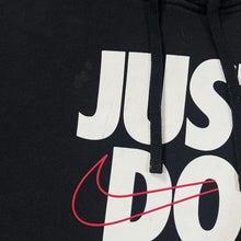 Load image into Gallery viewer, NIKE &quot;Just Do It&quot; Big Swoosh Logo Spellout Graphic Pullover Hoodie
