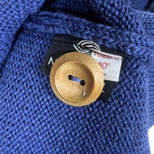 Load image into Gallery viewer, Vintage 90's Guernsey Woolens Heavy Pure New Wool Knit Button Cardigan Jumper