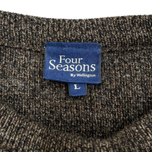Load image into Gallery viewer, Vintage FOUR SEASONS Grandad Patterned Acrylic Wool Knit Sweater Jumper