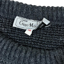 Load image into Gallery viewer, Vintage 90's GIAN MARZELLI Made In England Colour Block Acrylic Knit Sweater Jumper