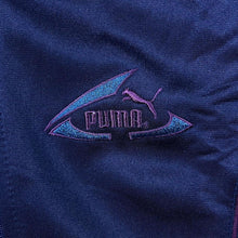 Load image into Gallery viewer, Vintage Puma Embroidered Mini Logo Colour Block Navy Blue Tracksuit Jacket