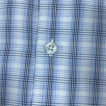 Load image into Gallery viewer, Vintage YVES SAINT LAURENT YSL Classic Plaid Check Pocket Logo Short Sleeve Button-Up Shirt