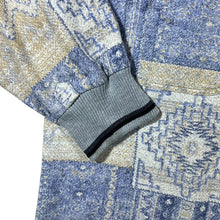 Load image into Gallery viewer, Vintage 90's Crazy Abstract Patterned Long Sleeve Cuffed Cotton Flannel Shirt