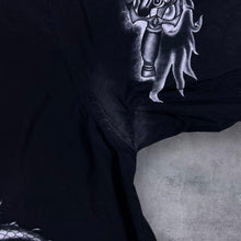 Load image into Gallery viewer, Early 00's Freewear Skate Gothic Y2K Tribal Dragon Graphic Black Short Sleeve Shirt