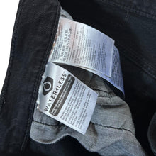 Load image into Gallery viewer, LEVI'S 501 Classic Black Denim Straight Leg Regular Fit Jeans