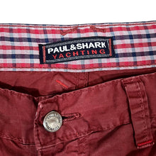 Load image into Gallery viewer, PAUL & SHARK YATCHING Embroidered Logo Cotton Distressed Shorts