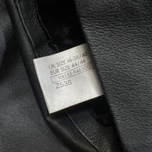 Load image into Gallery viewer, Vintage 90's UNION RIVER Classic Black Genuine Real Leather Blazer Jacket