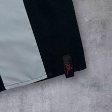 Load image into Gallery viewer, Early 00's Clockhouse Gothic Y2K Tribal Embroidered Short Sleeve Bowling Shirt