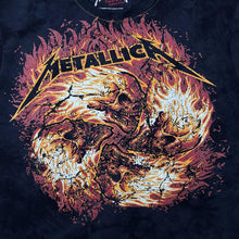Load image into Gallery viewer, Metallica Signature Collection EMP (2018) Thrash Heavy Metal Band Tie Dye T-Shirt