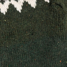 Load image into Gallery viewer, Vintage 90's Handmade Icelandic Fair Isle Patterned Wool Zip Sweater Cardigan