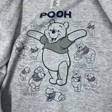 Load image into Gallery viewer, Vintage 90's The Disney Store POOH Winnie The Pooh Embroidered Logo Windbreaker Hooded Jacket