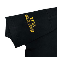 Load image into Gallery viewer, DUSTY BOOTS AIRFIELD Embroidered Cow Skull Souvenir Spellout Graphic T-Shirt