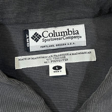 Load image into Gallery viewer, Vintage COLUMBIA SPORTSWEAR Classic Dark Grey Polyester Viscose Short Sleeve Shirt
