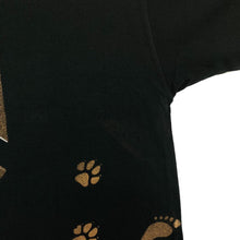 Load image into Gallery viewer, Vintage French Bulldog Dog Animal Paw Print Graphic V-Neck Black T-Shirt