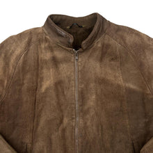 Load image into Gallery viewer, Vintage 90's C&A Made In Korea Genuine Real Suede Leather Fur Lined Bomber Jacket