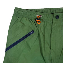 Load image into Gallery viewer, NO FEAR Classic Green Outdoor Hiking Windbreaker Utility Track Pants Trousers
