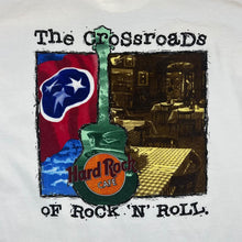 Load image into Gallery viewer, Vintage 90's HARD ROCK CAFE "Nashville" Souvenir Logo Spellout Graphic White T-Shirt