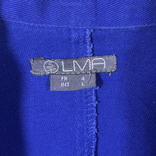 Load image into Gallery viewer, Early 00's LMA French Chore Worker Style Blue Cotton Button Jacket