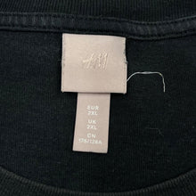 Load image into Gallery viewer, H&M x IRON MAIDEN "Powerslave" Graphic Spellout Heavy Metal Band T-Shirt