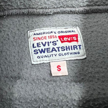 Load image into Gallery viewer, Vintage LEVI'S Embroidered Old English Spellout Mock High Neck Fleece Sweatshirt