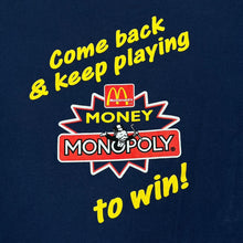 Load image into Gallery viewer, Vintage Screen Stars MCDONALDS “Money Monopoly” Fast Food Single Stitch T-Shirt