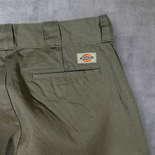 Load image into Gallery viewer, Dickies 874 Original Fit Skater Workwear Beige Frayed Hem Chino Pants Trousers