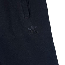 Load image into Gallery viewer, Adidas Three Stripe Embroidered Mini Logo Black Sweatpants Joggers