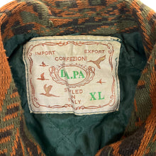 Load image into Gallery viewer, Vintage 90's DA.PA Styled In Italy Suede Effect Woven Patterned Panel Bomber Jacket