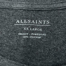 Load image into Gallery viewer, ALLSAINTS Classic Basic Essential Embroidered Mini Logo Short Sleeve T-Shirt