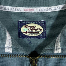 Load image into Gallery viewer, Tommy Bahama Classic Embroidered Mini Logo Green Blue 1/4 Zip Pullover Sweatshirt