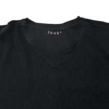 Load image into Gallery viewer, FCUK French Connection Classic Mini Logo Spellout Graphic V-Neck T-Shirt