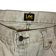 Load image into Gallery viewer, Vintage LEE Classic Regular Fit Made In Mexico Beige Straight Leg Jeans