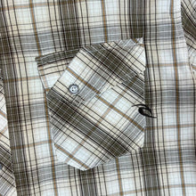 Load image into Gallery viewer, RIP CURL Classic Plaid Check Surfer Skater Short Sleeve Shirt