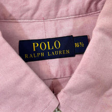 Load image into Gallery viewer, POLO RALPH LAUREN Classic Embroidered Mini Logo Baby Pink Long Sleeve Button-Up Shirt