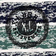 Load image into Gallery viewer, Deadstock Vintage 90's XL SURF ACTIVEWEAR Camo Patterned Logo Spellout Skater Surfer Graphic T-Shirt