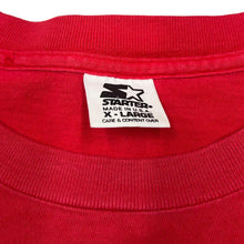 Load image into Gallery viewer, Vintage Starter (1997) MLB ATLANTA BRAVES Baseball Logo Spellout Graphic T-Shirt