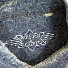 Load image into Gallery viewer, Vintage 90's Stars & Stripes Cowboy Western Patterned Cotton Long Sleeve Shirt