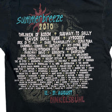 Load image into Gallery viewer, SUMMER BREEZE (2010) Heavy Metal Hard Rock Punk Music Band Festival Lineup Graphic T-Shirt