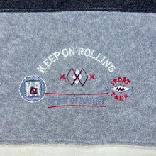 Load image into Gallery viewer, Vintage SAILORS "Keep On Rolling" Colour Block 1/4 Zip Pullover Fleece Sweatshirt