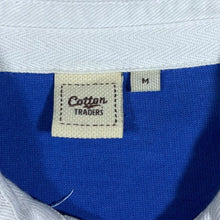 Load image into Gallery viewer, Cotton Traders Classic Blue Short Sleeve Cotton Rugby Polo Shirt