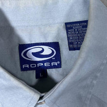 Load image into Gallery viewer, Vintage Roper Cowboy Western Patterned Popper Long Sleeve Cotton Shirt