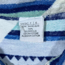 Load image into Gallery viewer, Vintage Crazy Abstract Aztec Patterned Towelling Effect Long Sleeve Flannel Shirt