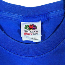 Load image into Gallery viewer, APOPKA FOOTBALL "State Champs" College Sports Spellout Graphic Blue T-Shirt